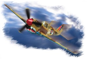 P-40M Kitty hawk by Hobby Boss